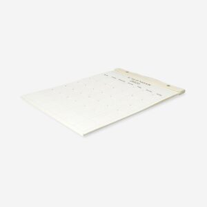 Linen monthly calendar for hanging 2026 - English - Image 3