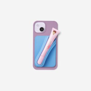 Lipgloss holder for phone