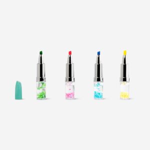 Lipstick shaped highlighters - 4 pcs - Image 2