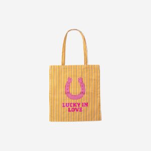 Lucky in love tote bag - Image 2