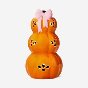 Luminous stacked pumpkins - 23 cm - Image 1