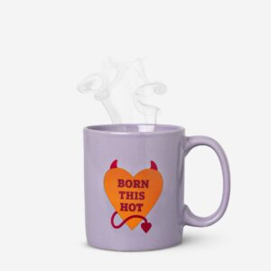 Magic colour changing mug with lips - Image 1