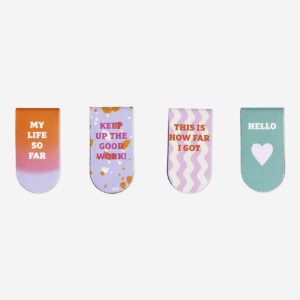 Magnetic bookmarks - 4 pcs - Image 3