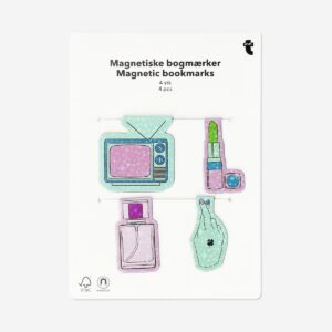 Magnetic bookmarks - 4 pcs - Image 3