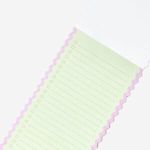 Magnetic checklist with scalloped edges - Image 3