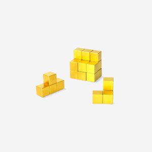 Magnetic IQ cube - Gold - Image 3