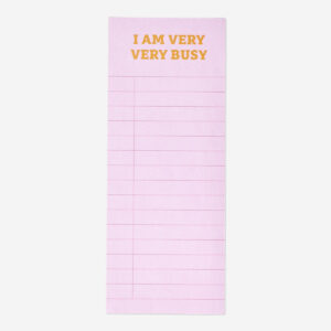 Magnetic pink notepad - Image 1