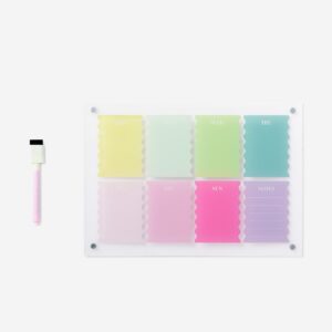 Magnetic planner board with marker - English - Image 2