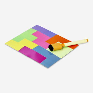 Magnetic sticky notes with magnetic marker - Image 2