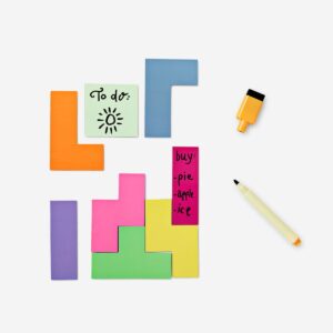 Magnetic sticky notes with magnetic marker - Image 3