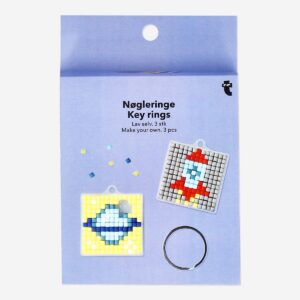 Make-your-own key rings. 3 pcs - Image 1