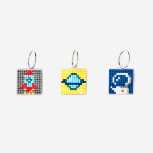 Make-your-own key rings. 3 pcs - Image 2