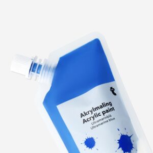 Marine blue acrylic paint - 80 ml - Image 3