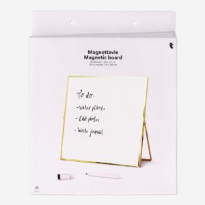 Metal frame magnetic board with marker - Image 3