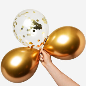 Metallic Ballons - 6 pcs - Image 1