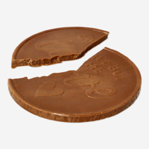 Big Valentine's chocolate coin - Image 2