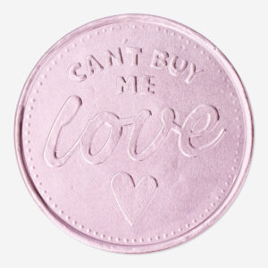 Big Valentine's chocolate coin - Image 1