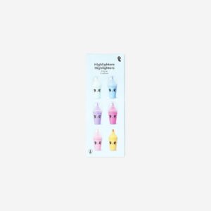 Milkshake highlighters - 6 pcs - Image 1
