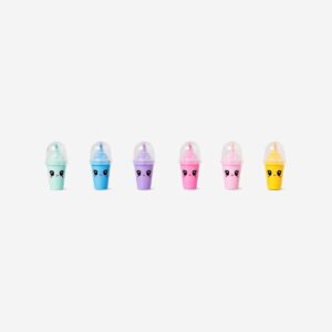 Milkshake highlighters - 6 pcs - Image 3