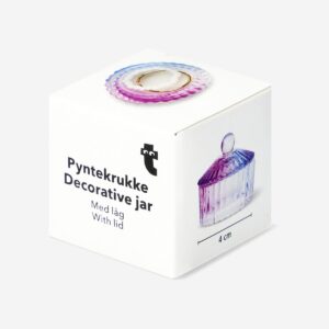 Mini blue and purple rainbow jar - 4 cm - Image 3