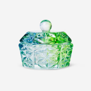 Mini green and blue rainbow jar - 4 cm - Image 1