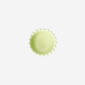 Mini green bowl with bubble edge - Image 3