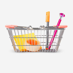 Mini shopping basket