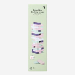 Mini stacking tower game