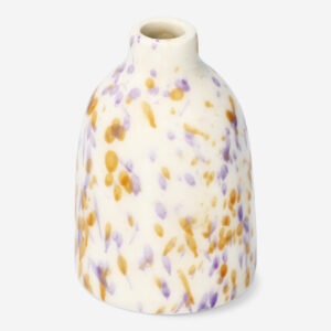 Mini vase with splash pattern - Image 1