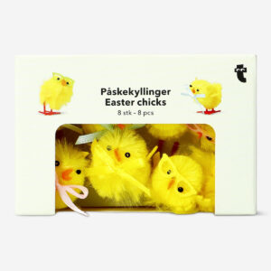 Mini Yellow Easter chicks - 8 pcs - Image 1
