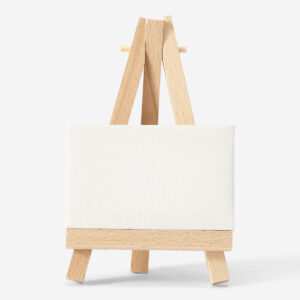 Easel with Canvas - Mini - Image 1