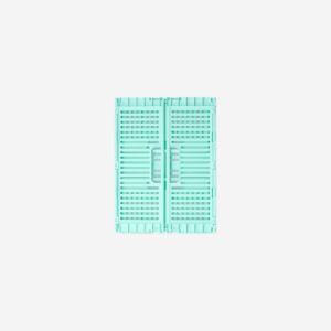 Mint green collapsible storage box - 30 cm - Image 3