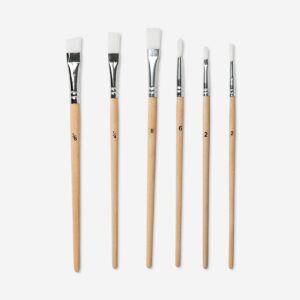 Mixing palette. With 6 paintbrushes - Image 3