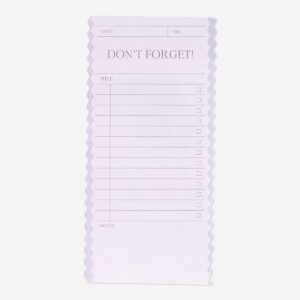 Monthly planner with scalloped edges - Image 1