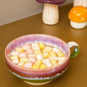 Mug with running glaze - 200 ml - Image 1