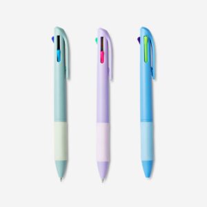 Multi-coloured ballpoint pens. 3 pcs - Image 2