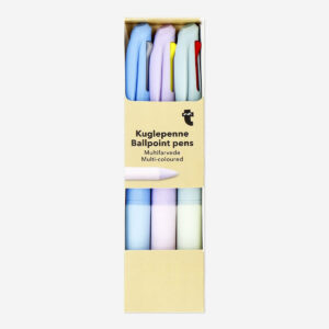 Multi-coloured ballpoint pens. 3 pcs - Image 1