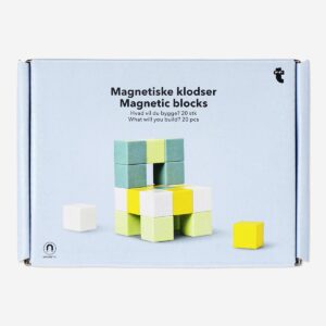 Multi coloured magnetic blocks - Image 1