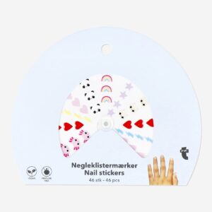 Multi coloured nail stickers - Image 1