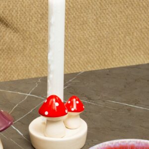 Mushroom candle holder - Image 1