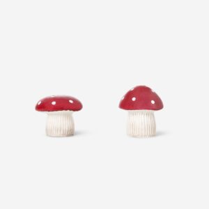 Mushroom salt and pepper set - 2 pcs - Image 2