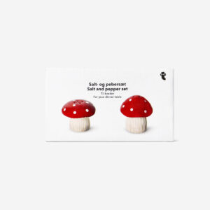 Mushroom salt and pepper set - 2 pcs - Image 3
