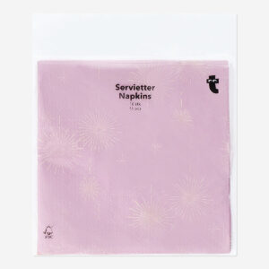 Napkins with fireworks design - 16 pcs - Image 3