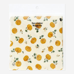 Napkins with Pumpkins - 16 pcs - Image 3