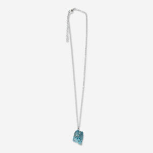 Necklace. Blue apatite - Image 1