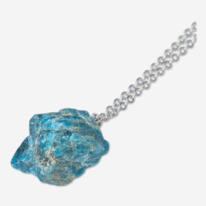 Necklace. Blue apatite - Image 2