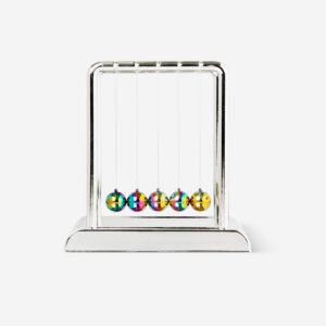 Silver Newton's cradle - Image 1
