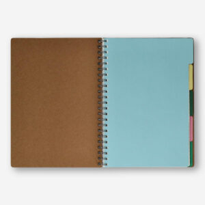 Notebook with Lined Pages and Tab Dividers - A4 - Image 2