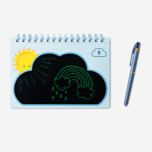 Notebook. With drawing board - Image 1