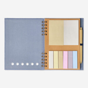 Notebook. With page markers and ballpoint pen - Image 2